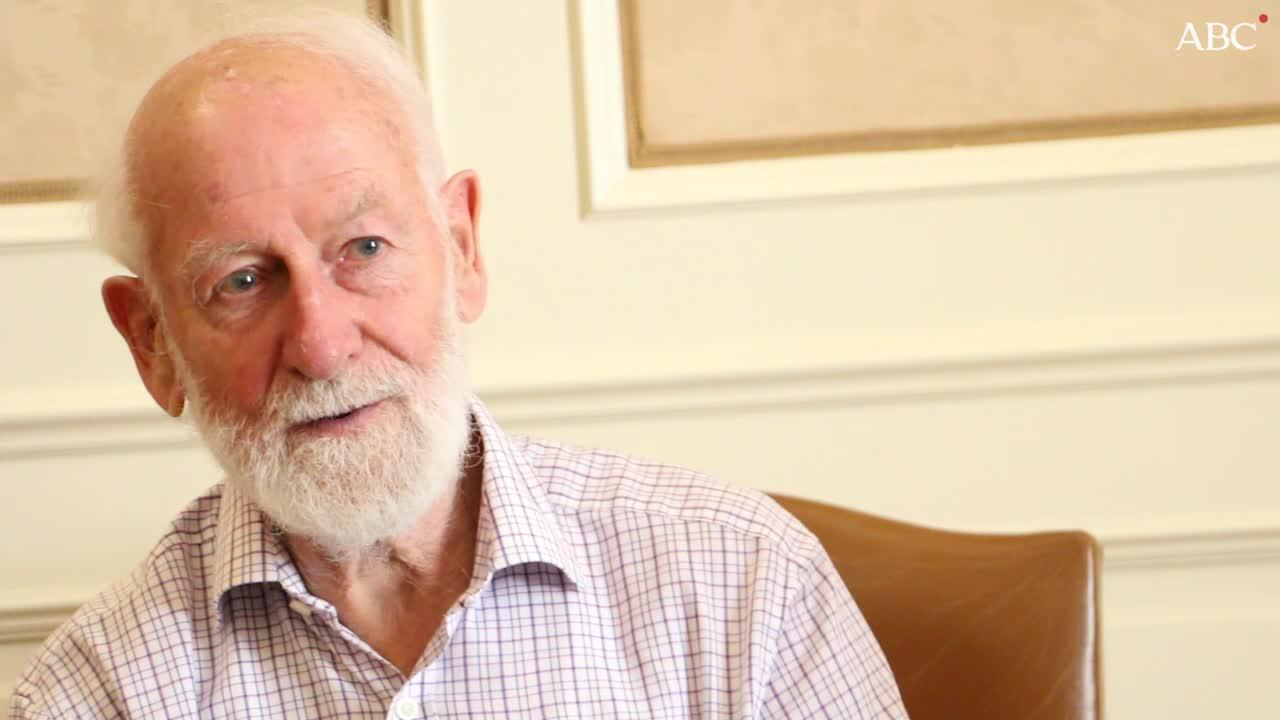 Rosemary and Peter Grant trabajando en la isla de Daphne Major