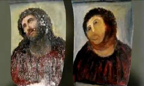 La restauradora de Borja: «No lo hacía a escondidas, todos en la Iglesia me veían»