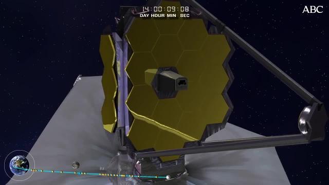 Proceso de montaje del telescopio espacial James Webb