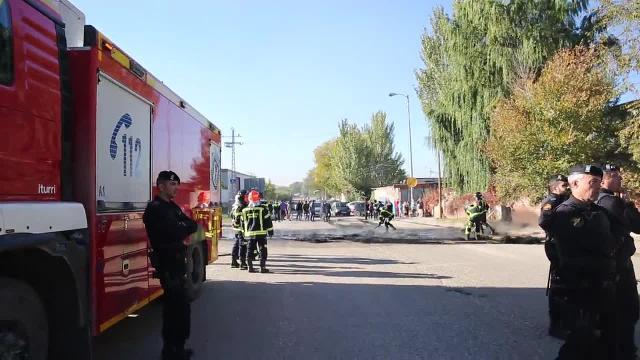 Protestas y barricadas en la Cañada Real