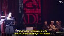 Pilar Bardem: «Cobro una pensión de mierda»