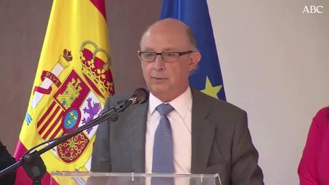 El ministro de Hacienda, Cristóbal Montoro