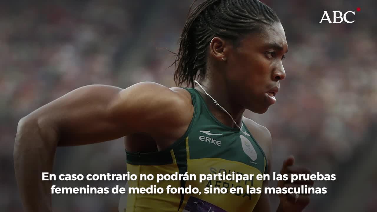La atleta sudafricana Caster Semenya durante la prueba de la Diamond League en Doha, el pasado 4 de mayo de 2018