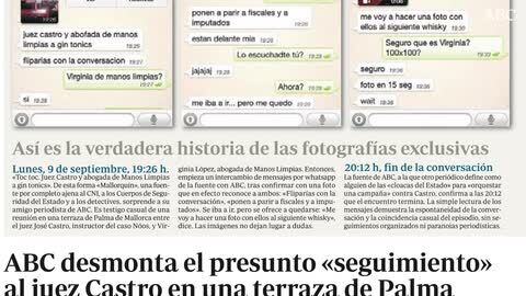 Recortes de noticias publicadas en las páginas de ABC
