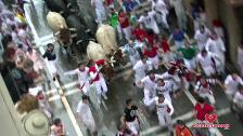 Vídeo del encierro de Sanfermines del 8 de julio