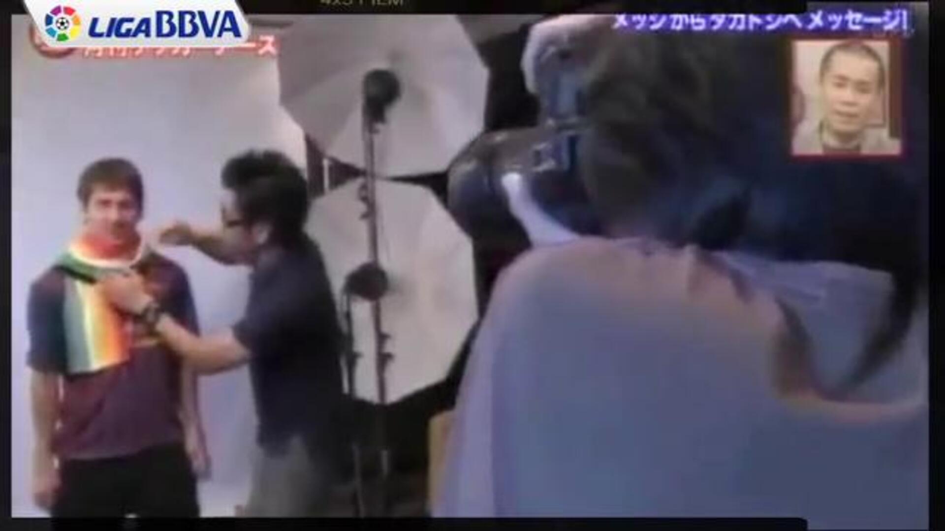 Messi se atreve con el japonés