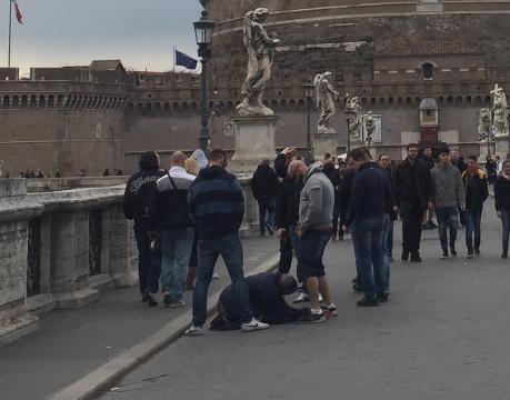 Imagen de la grabación difundida por las redes sociales