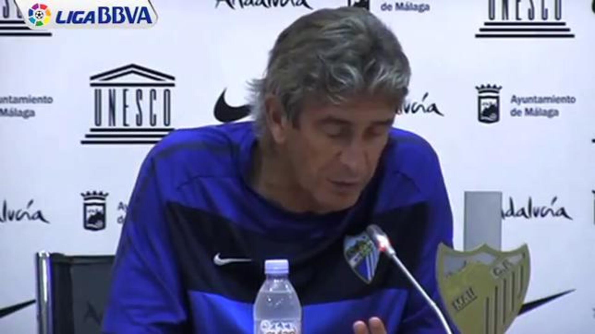 Pellegrini: «Venir a Málaga es una de las buenas decisiones que he tomado en mi vida»
