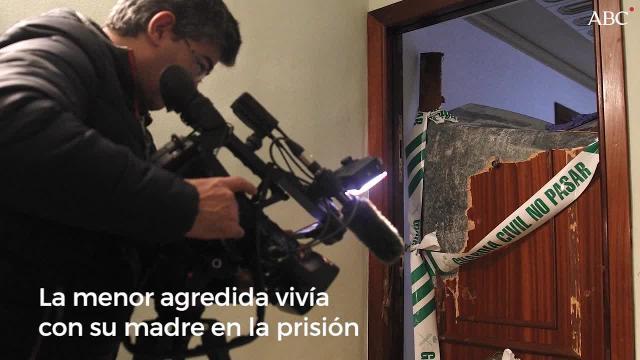 Imagen de la menor difundida en la cuenta de Facebook del agresor confeso