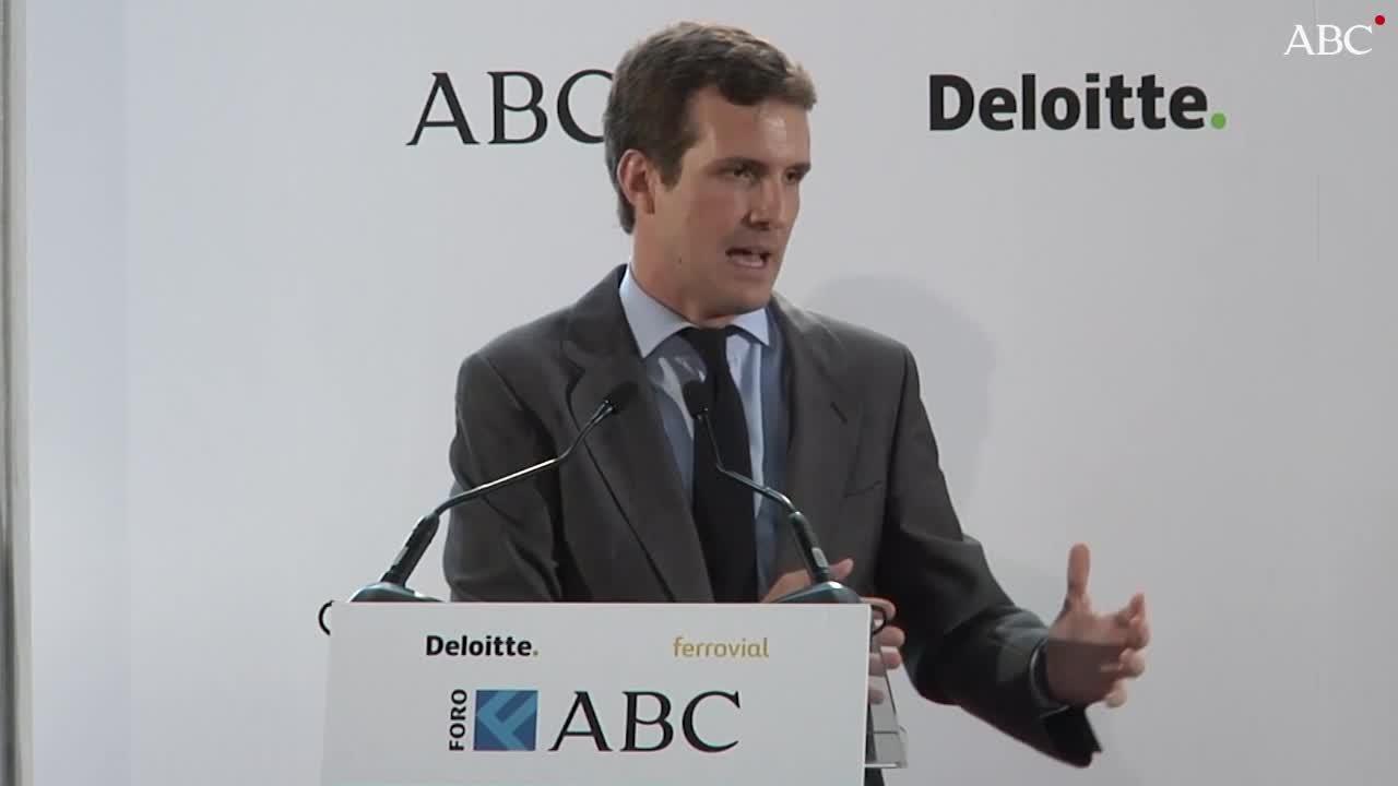 Casado: «El PP está listo para volver al Gobierno y va a exigir la convocatoria de elecciones cuanto antes»