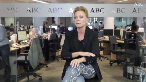 Paloma San Basilio en la entrevista con ABC