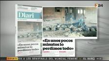 TV3 oculta la portada de la edición catalana de ABC