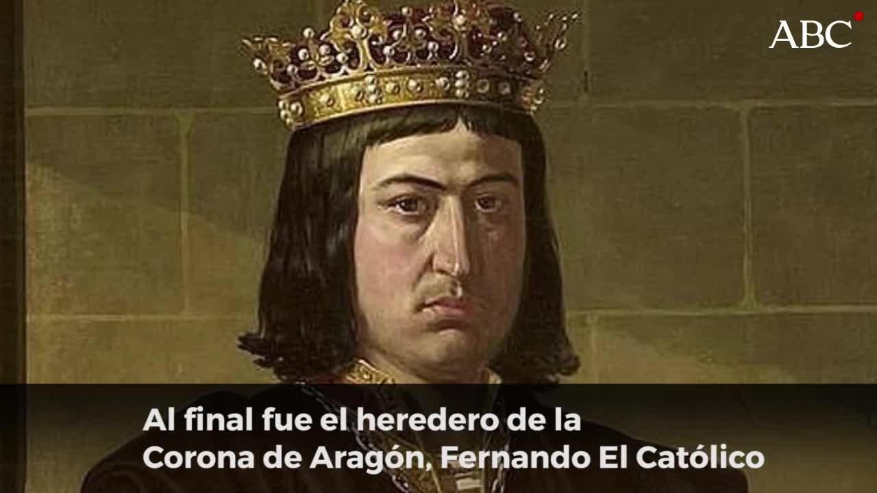 La demencia de Isabel de Portugal. Cuadro atribuido al pintor barcelonés Pelegrín Clav