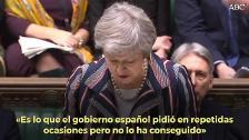 May se regodea: España «no obtuvo lo que quería en Gibraltar»