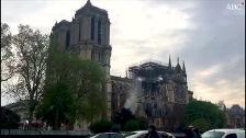 Así ha amanecido la Catedral de Notre Dame después del catastrófico incendio