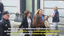 Soraya Sáenz de Santamaría comunica a Casado que deja la política