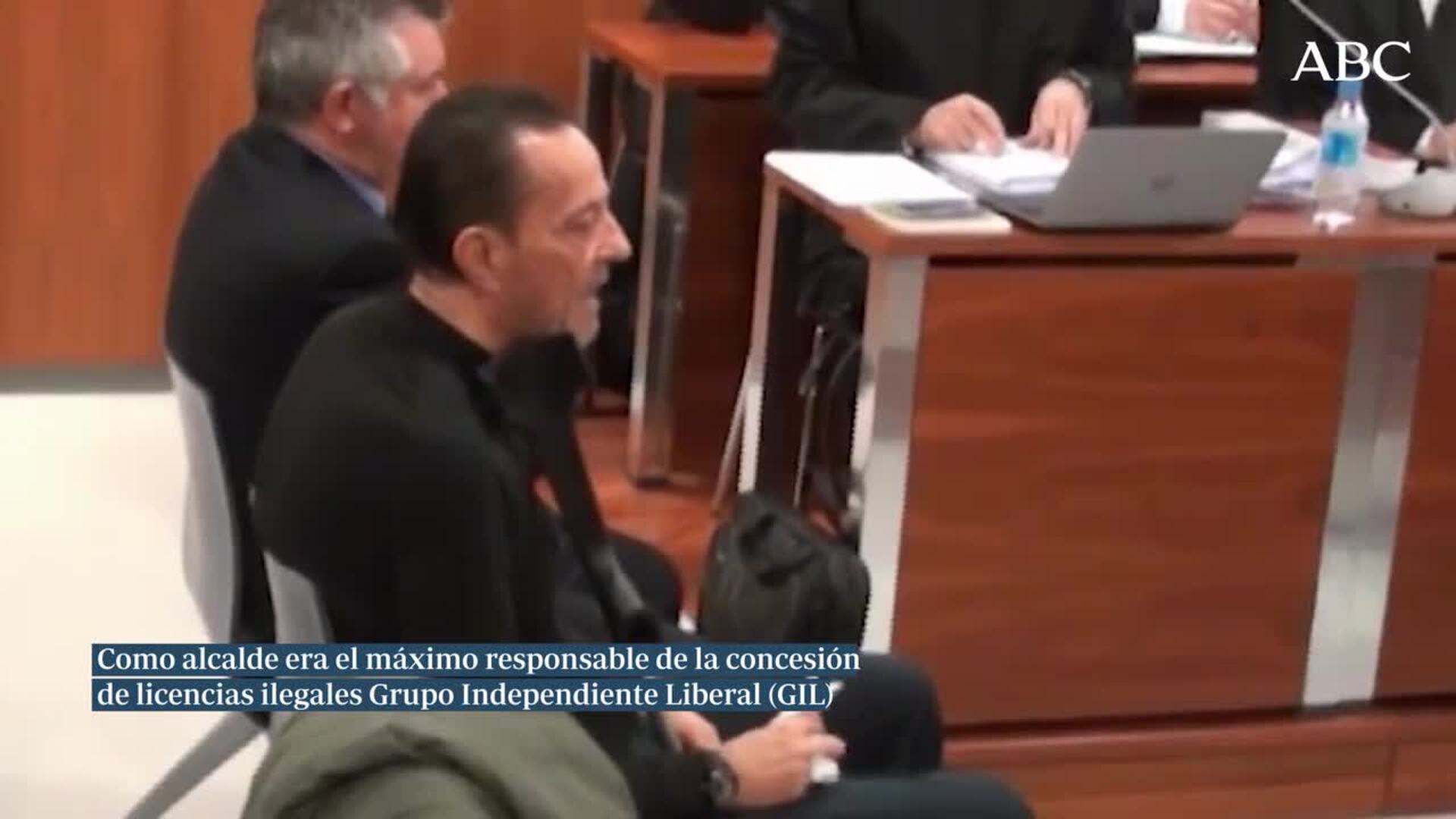 Julián Muñoz en una de sus últimas apariciones