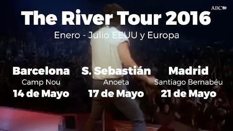 Bruce Springsteen durante uno de sus conciertos