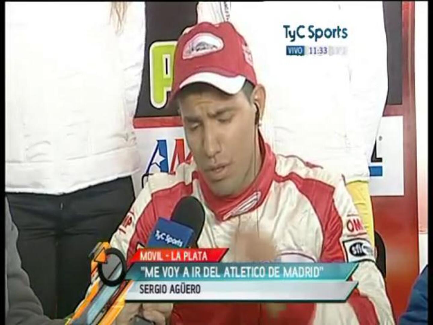 Agüero: «Me gustaría seguir en España»