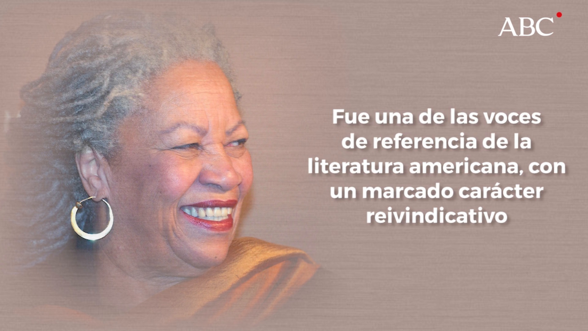 Muere la escritora Toni Morrison a los 88 años