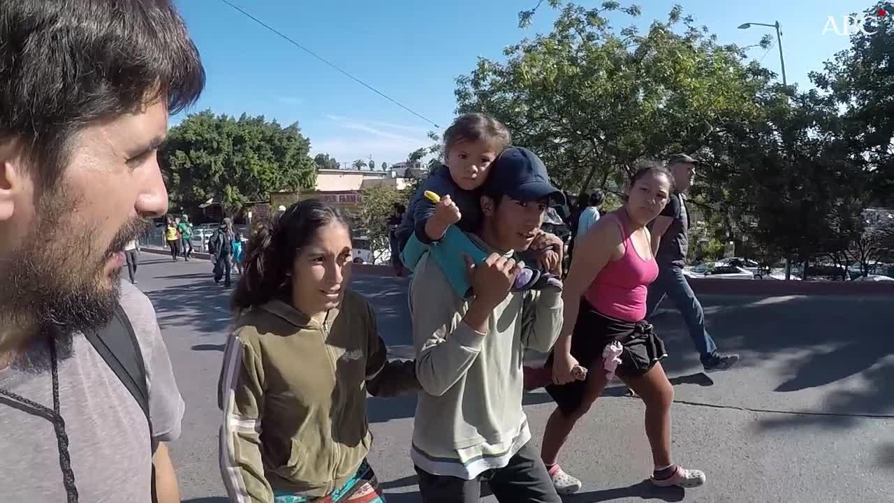 ABC, desde Tijuana: los duros testimonios de quienes quieren cruzar la frontera
