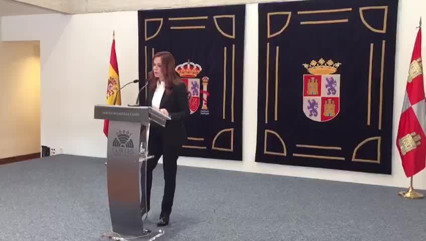 Silvia Clemente deja el PP y su cargo como presidenta de las Cortes