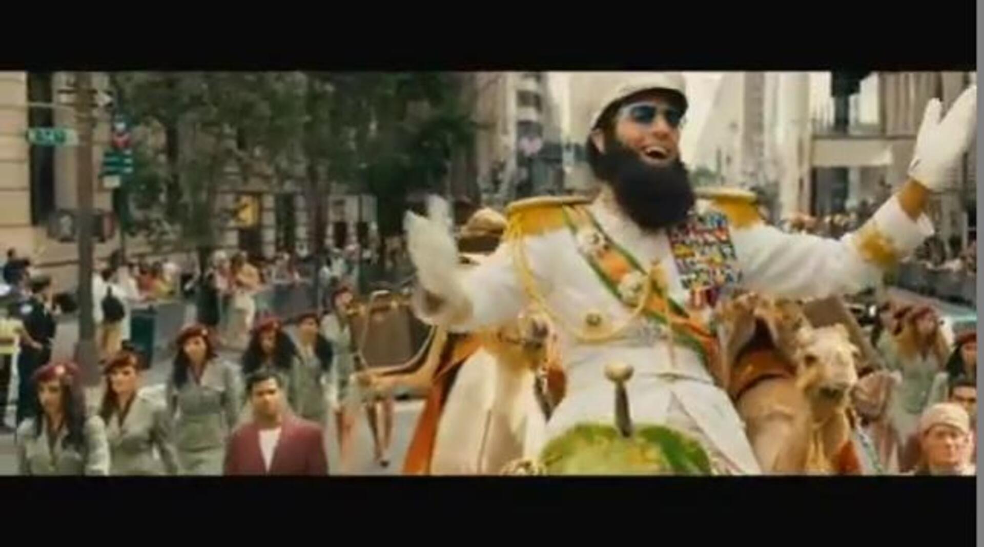 Primer tráiler de «El dictador», de Sacha Baron Cohen