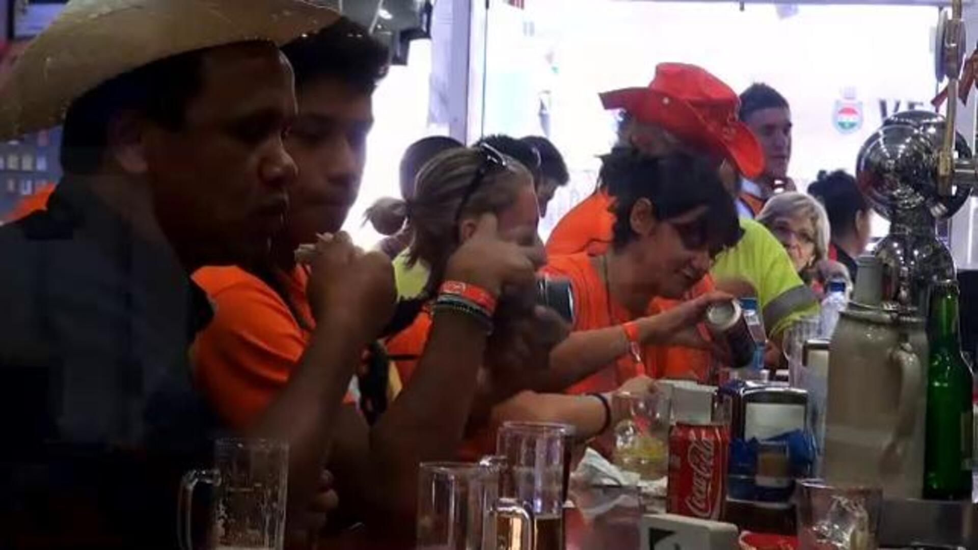 Los peregrinos de la JMJ, una bendición para los hosteleros de Madrid