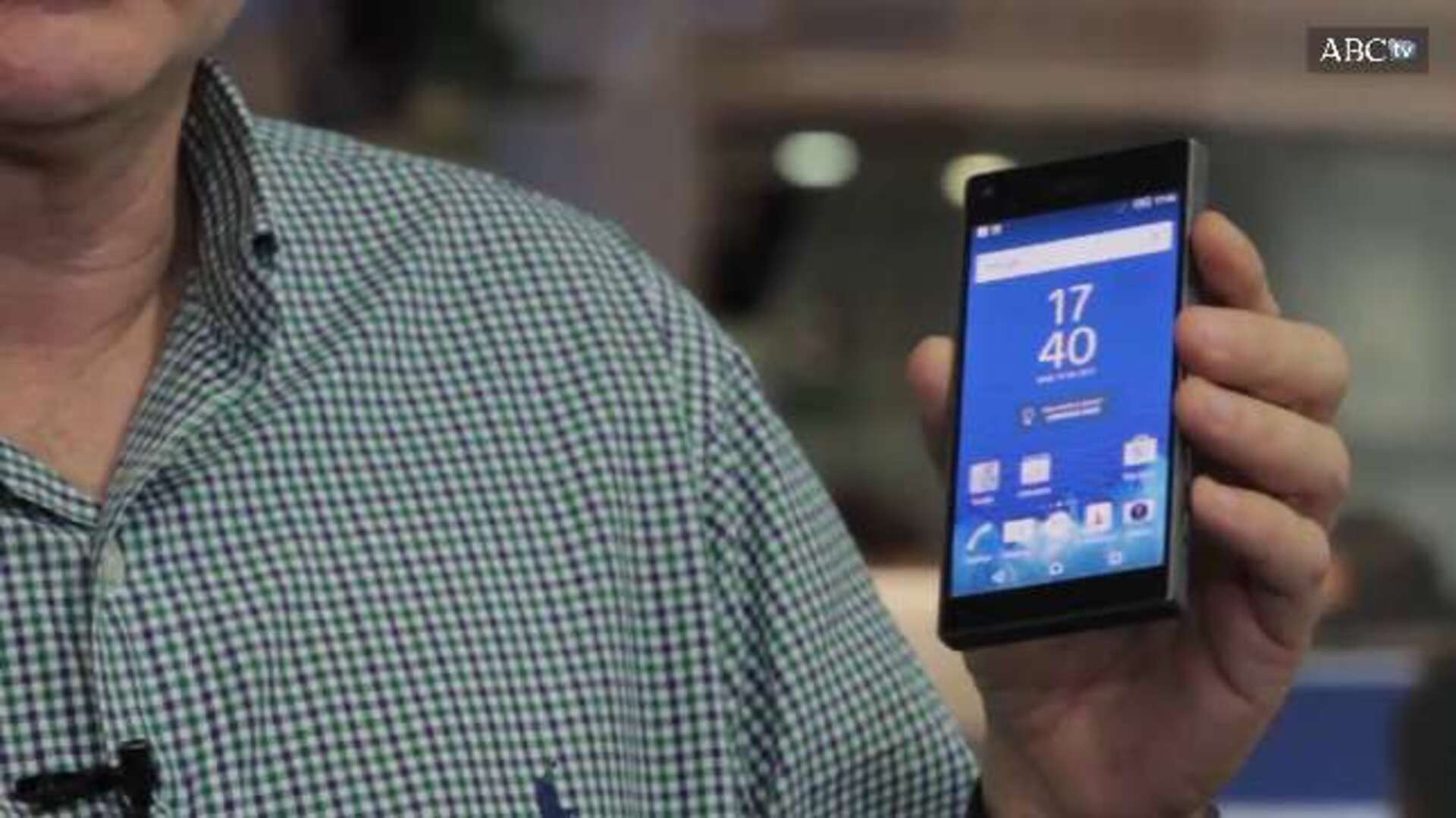 Detalle del nuevo Sony Xperia Z5 Compact