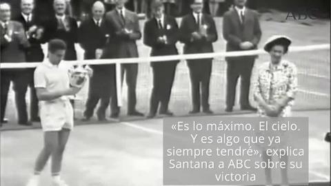 Cincuenta años del primer Wimbledon para el tenis español