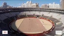 Vídeo: así se ha transformado en cinco días la plaza de toros de Valencia para acoger la Copa Davis