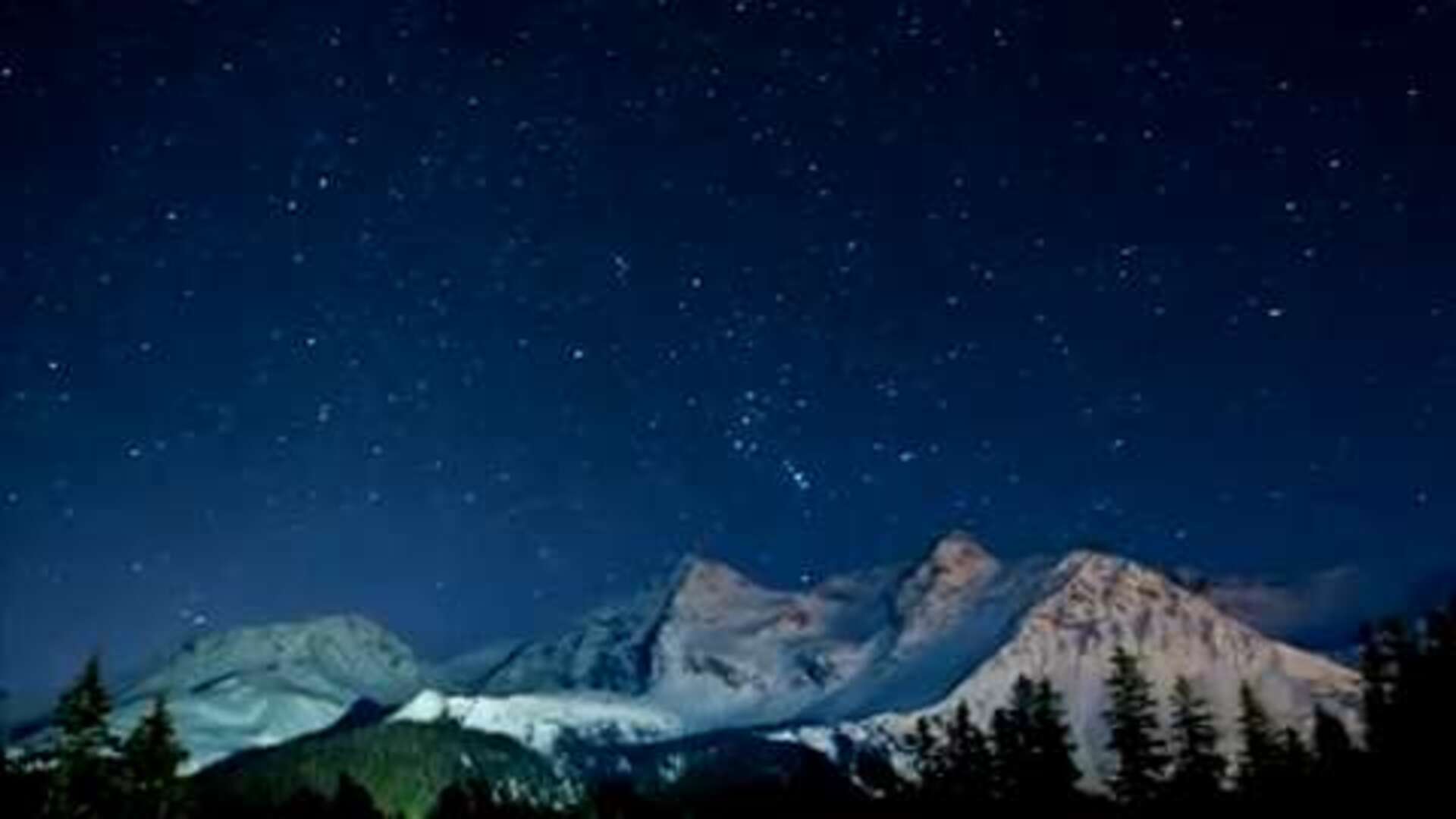La increíble noche en que todas las estrellas estaban en los Alpes suizos