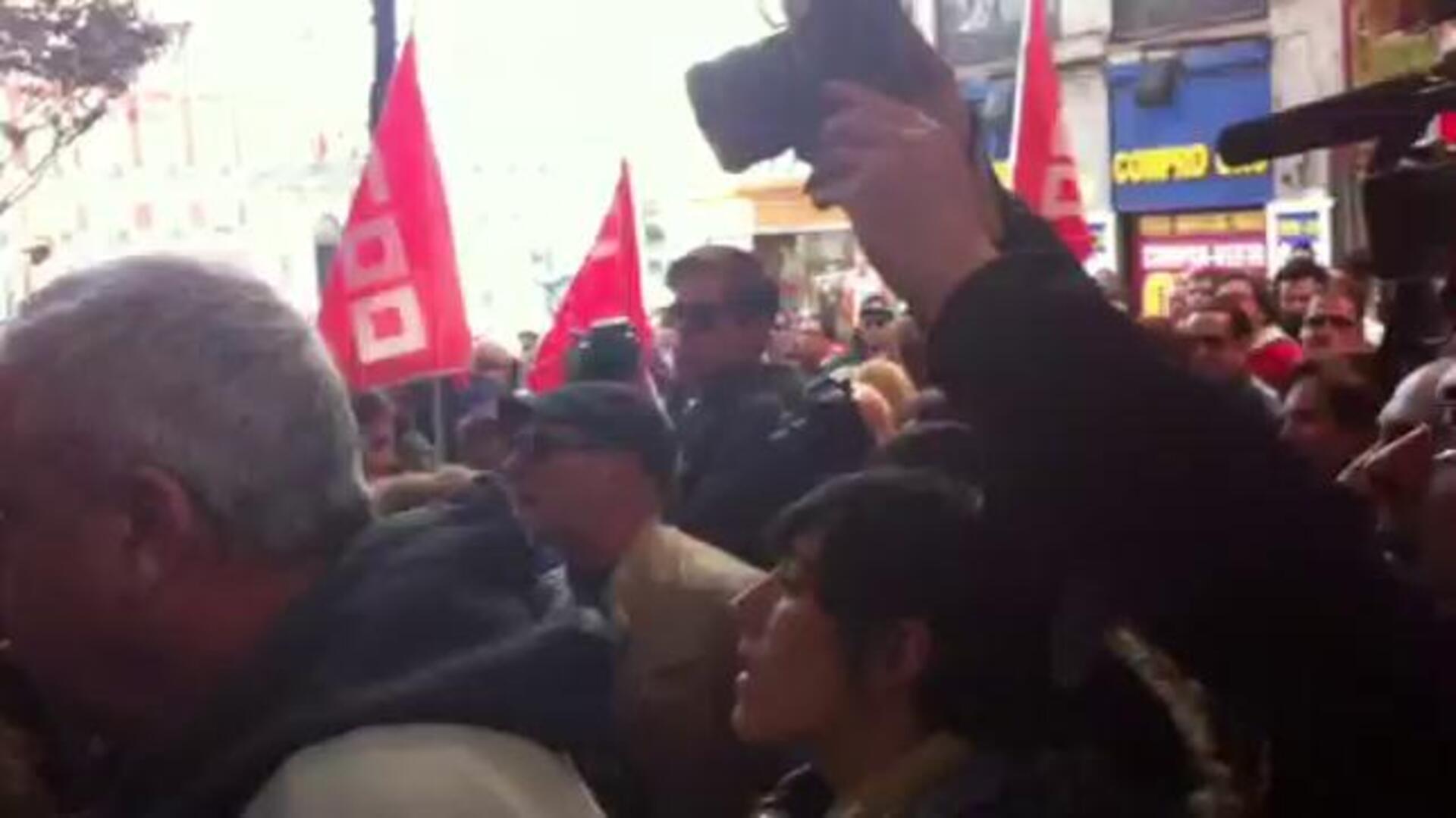 Una mañana de huelga por imposición