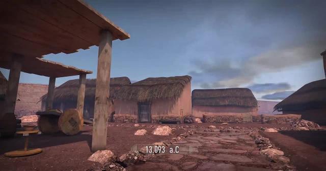 Un grupo de personas prueban los distintos escenarios de realidad virtual que acaba de presentar el Museo Arqueológico Nacional