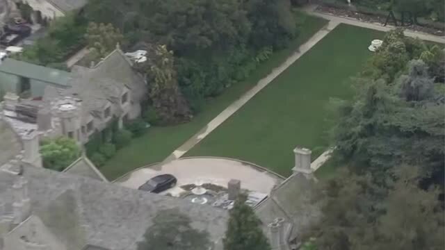 Este es uno de los rincones de la lujosa mansión