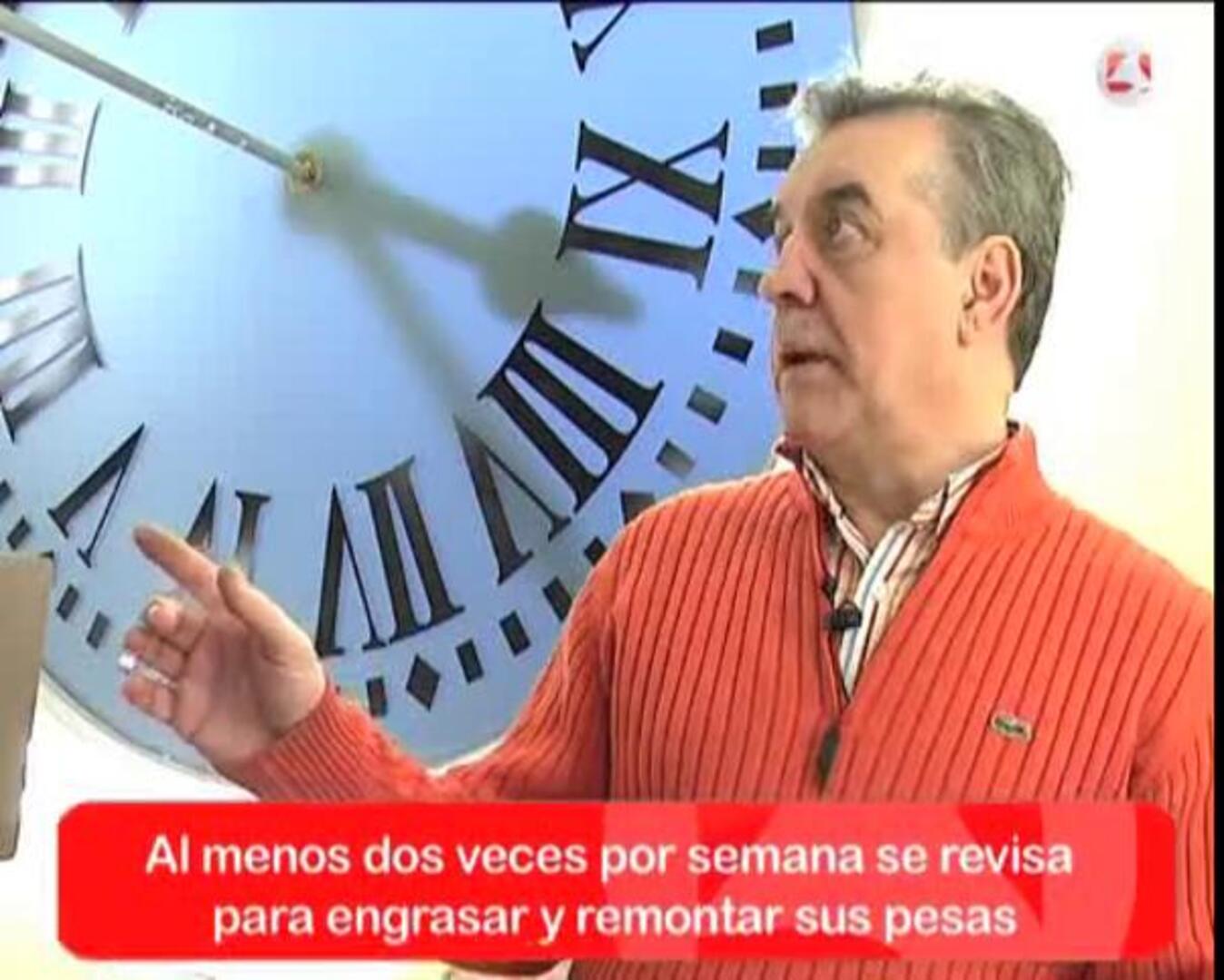 El reloj de la Puerta del Sol, listo para las campanadas de Nochevieja