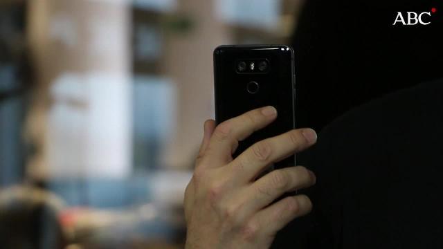 J.M. Nieves con el nuevo LG G6