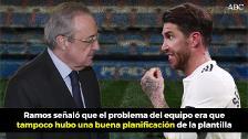 La llamada que puso paz entre Florentino Pérez y Sergio Ramos