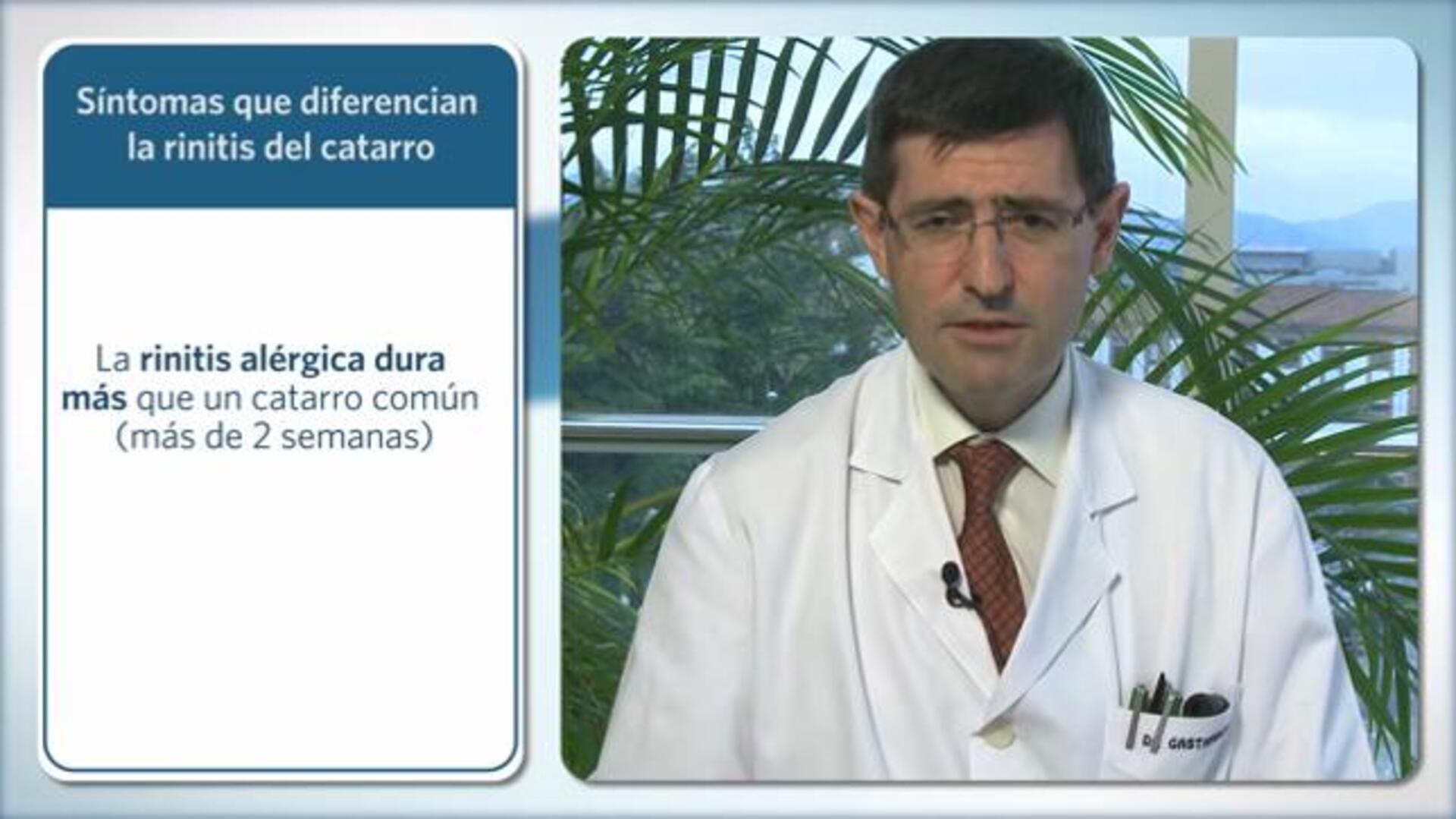 El tipo de mucosidad es una de las claves para diferenciar un resfriado de una alergia.