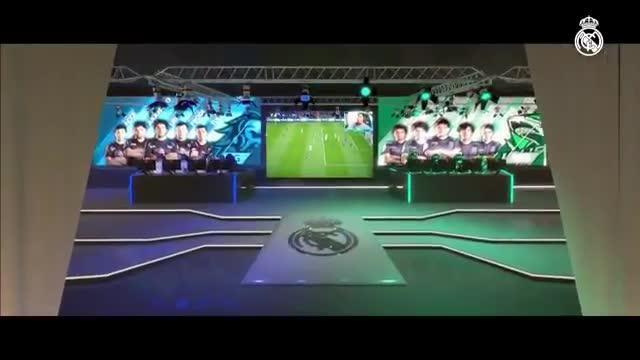 Florentino Pérez y Manuela Carmena, en la presentación del nuevo estadio Santiago Bernabéu