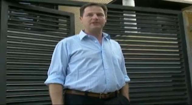 Nick Clegg y su esposa disfrutan de unos días de vacaciones en Olmedo