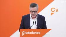 Villegas: «Pedro Sánchez se tiene que ir a la oposición»