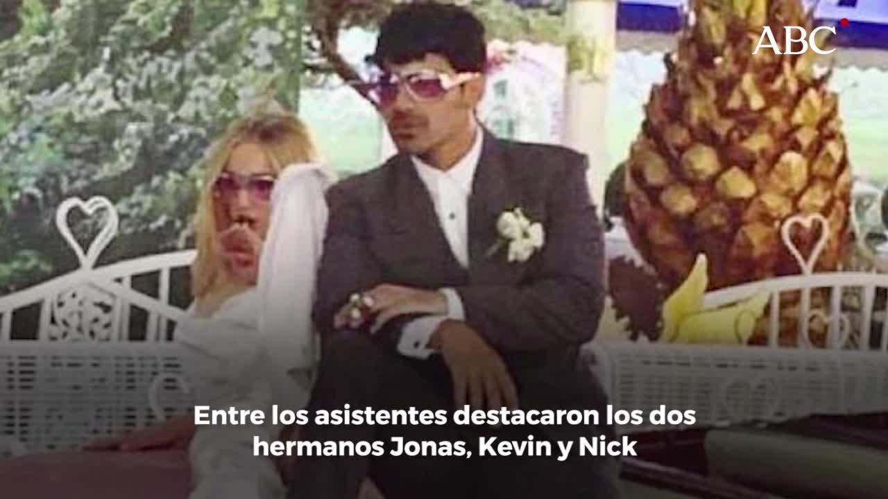 Sophie Turner y Joe Jonas se casan por sorpresa en las Vegas