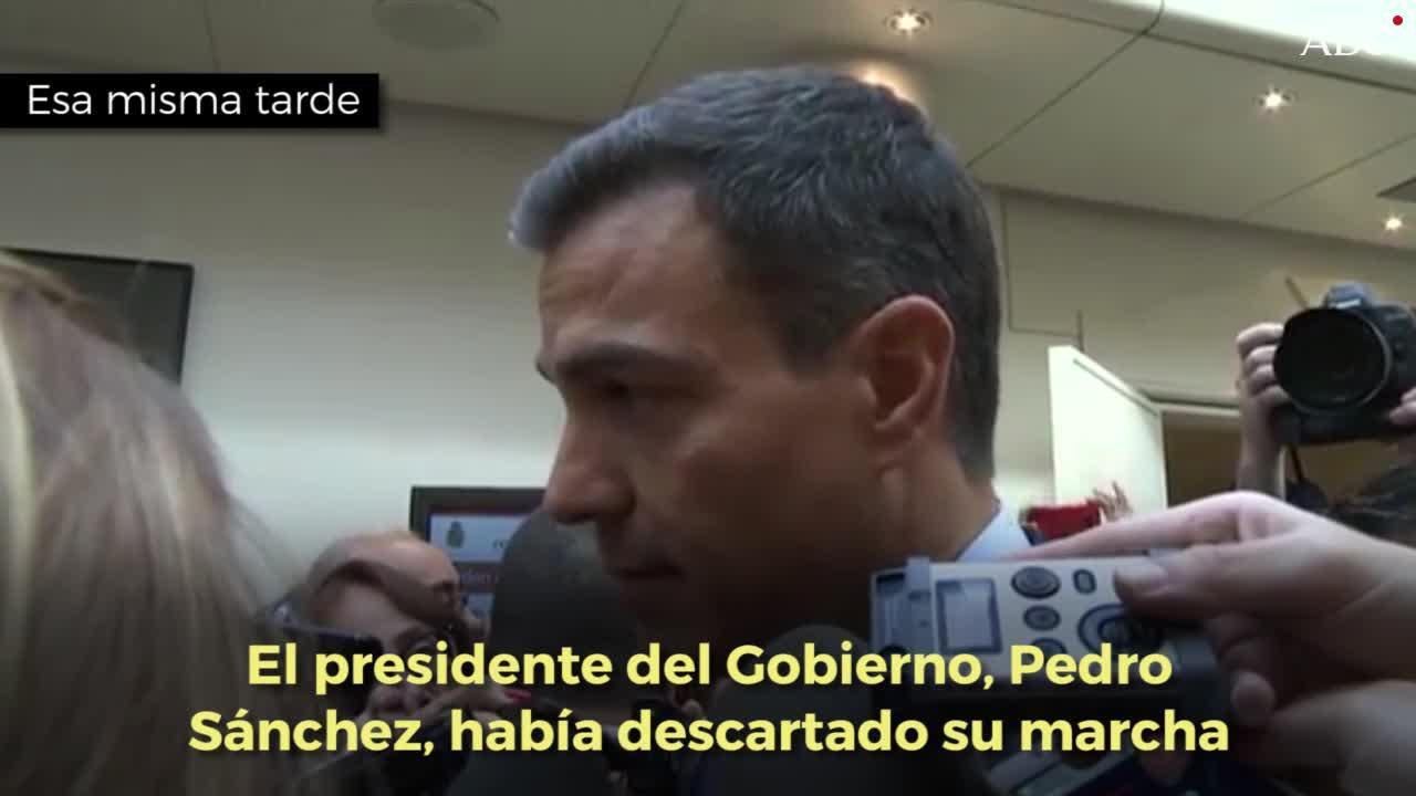 Carmen Montón dimite tras el escándalo de su máster