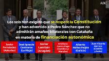 Tres barones del PSOE se alían con el PP contra los privilegios nacionalistas