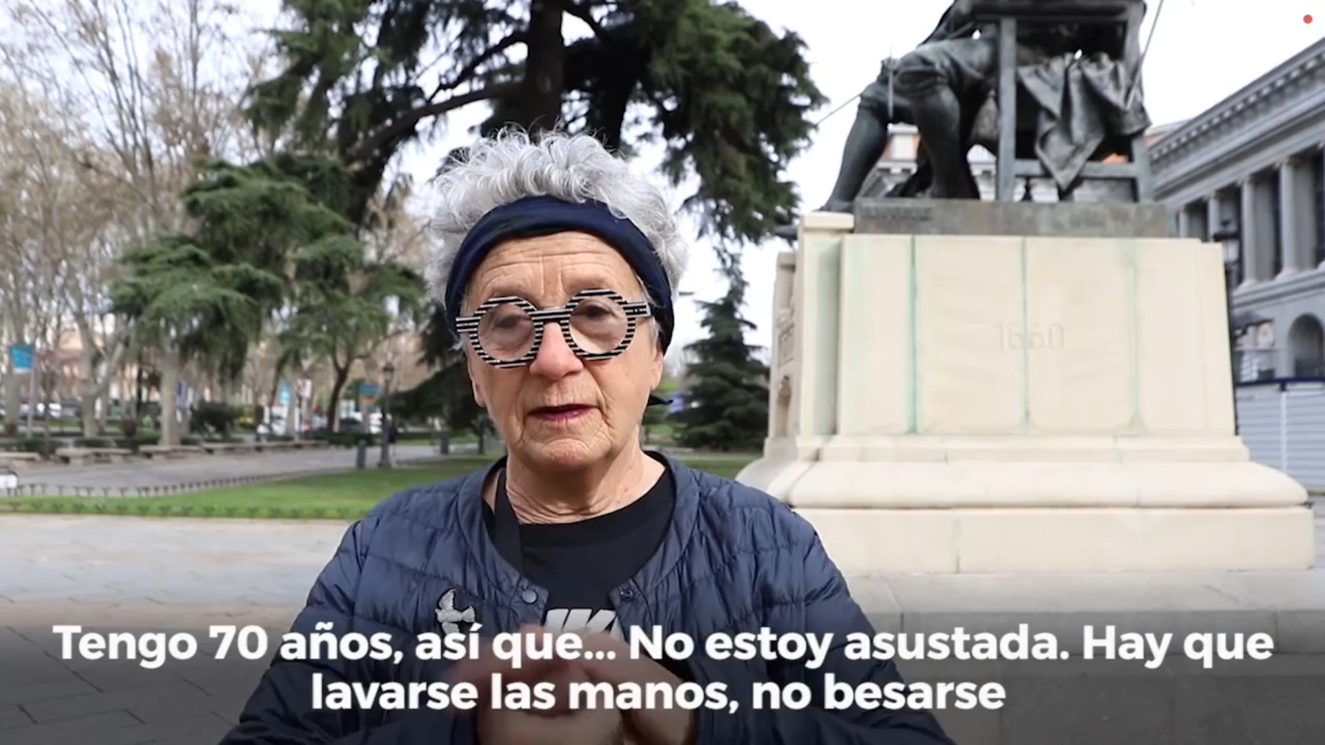 «Tengo 70 años pero no tengo miedo»