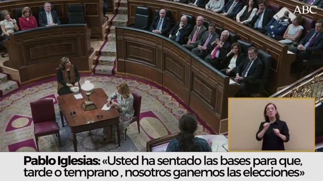 Vídeo: Pablo Iglesias durante el discurso de hoy