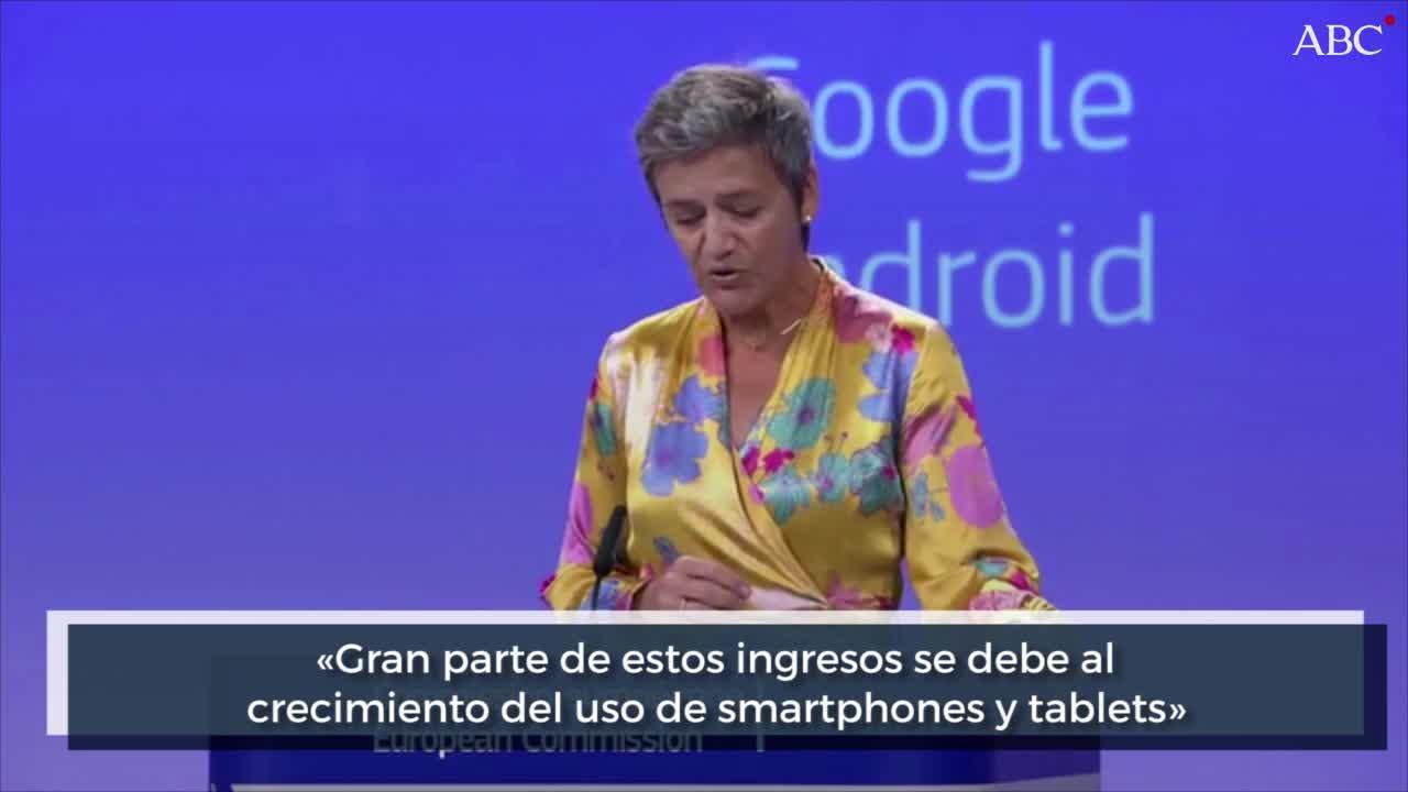 Bruselas multa a Google con 4.340 millones de euros por prácticas monopolísticas