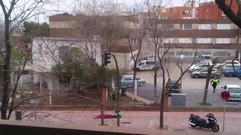 El arma simulada incautada por la Policía Municipal