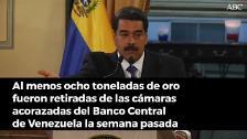 Maduro saca al menos ocho toneladas de oro del Banco Central de Venezuela